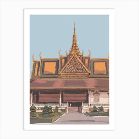 Phnom Penh Art Print