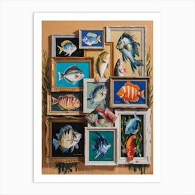 Fish Symphony Art Print