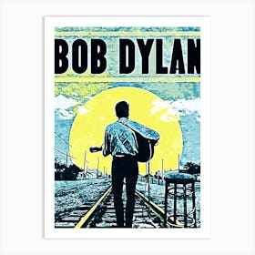 bob dylan music 7 Art Print