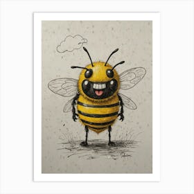 Beee! Art Print