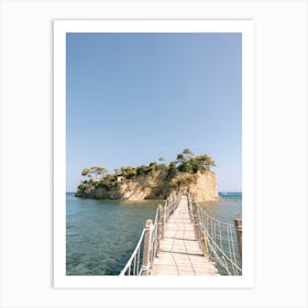 Cameo Paradise Island Zakynthos Greece Art Print