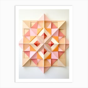 Kinetic Geometric Illustration 3 Art Print