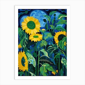 Sunflowers 21 Art Print