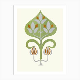 Flower Of The Lily 1 Art Print