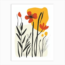 Poppies 97 Art Print