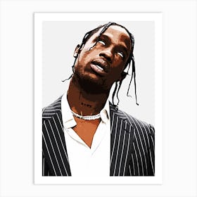 Travis Scott 7 Art Print