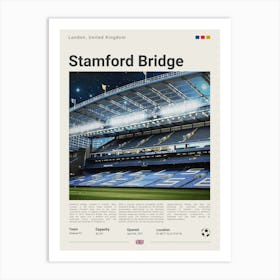 Chelsea - Stamford Bridge 1 Art Print