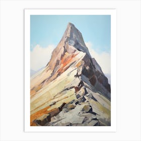 Glyder Fawr Wales 1 Mountain Painting Art Print