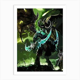 Demons World Of Warcraft gaming movie Art Print