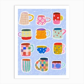 Coffee Mugs 1 Art Print