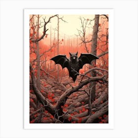 Natural Bat Environment 2 Art Print