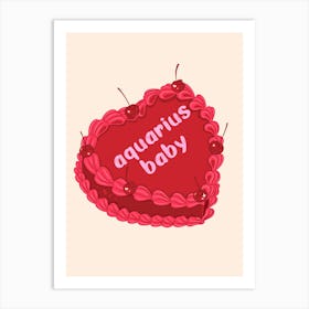 Aquarius Baby Art Print