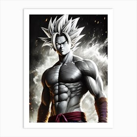 Dragon Ball Z Wallpaper 5 Art Print