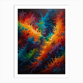 Abstract Painting 499 Art Print