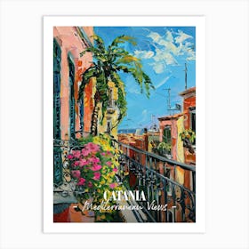 Mediterranean Views Catania 4 Art Print