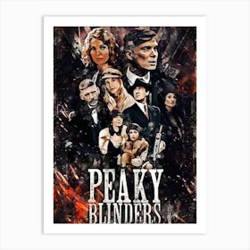 Peaky Blinders movies 1 Art Print