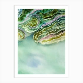 Giant Clam II Storybook Watercolour Art Print