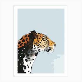 Leopard Canvas Print 1 Art Print