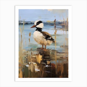 Bird Painting Bufflehead 2 Art Print