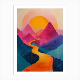 'Sunrise' 58 Art Print