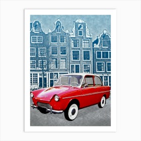 A Daf In Amsterdam Art Print