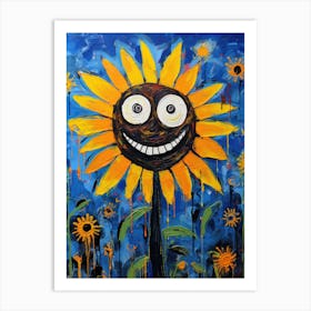 Sunflower 45 Art Print