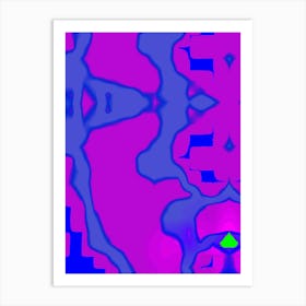 Psychedelic Abstract 1 Art Print