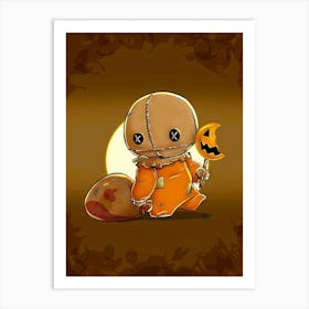 Halloween Jack O Lantern Art Print