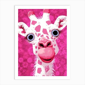 Giraffe 103 Art Print