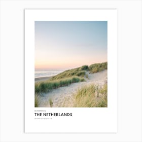 Coordinates Poster The Netherlands Art Print