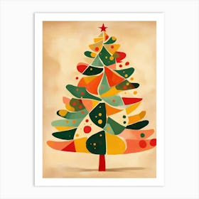 Christmas Tree Matisse Art Print