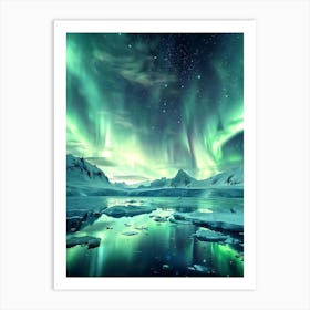 Aurora Borealis Art Print