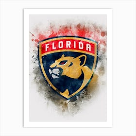 Florida Panthers Art Print