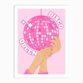 Disco Queen Art Print