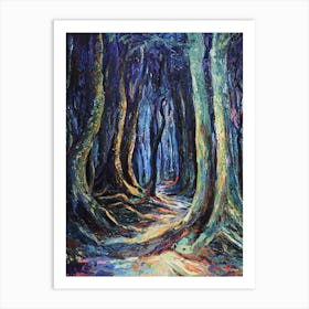 Forest Path Poster