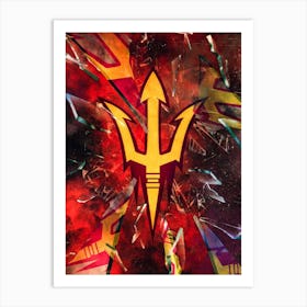 Arizona State Sun Devils 1 Art Print