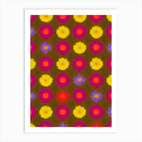 Daisies Andy Warhol Flower Art Print