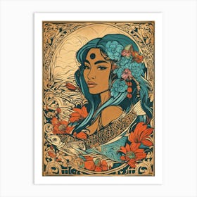 Aphrodite Boho Art Print