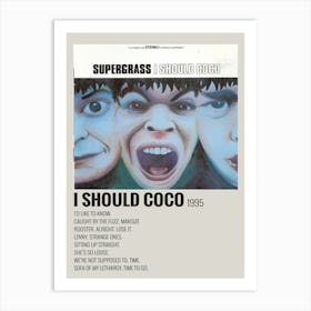 I Should Coco 1995 Poster 1 Art Print