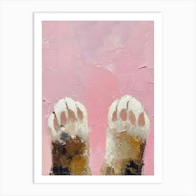 Cat Paws 1 Art Print