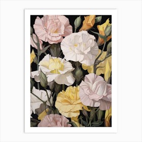 Lisianthus 2 Flower Painting Art Print