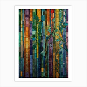 Stained Glass Art Print