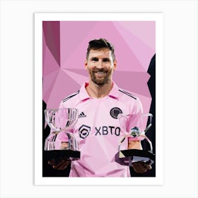 Lionel Messi Art Print