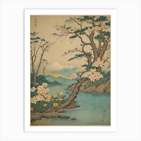 Oriental Art Print