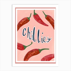 Chillies Art Print