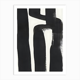 'Black And White' 1 Art Print