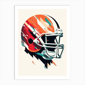 American Football Helmet 23 Art Print