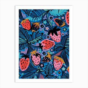 Strawberry Fields Art Print