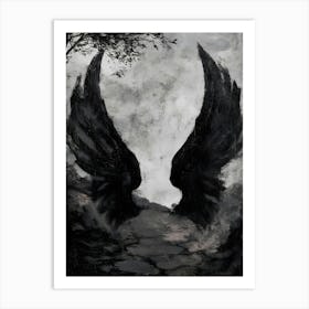 Angel Wings Art Print