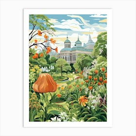 Toyal Botanical Gardens Edinburgh Uk 1 Art Print
